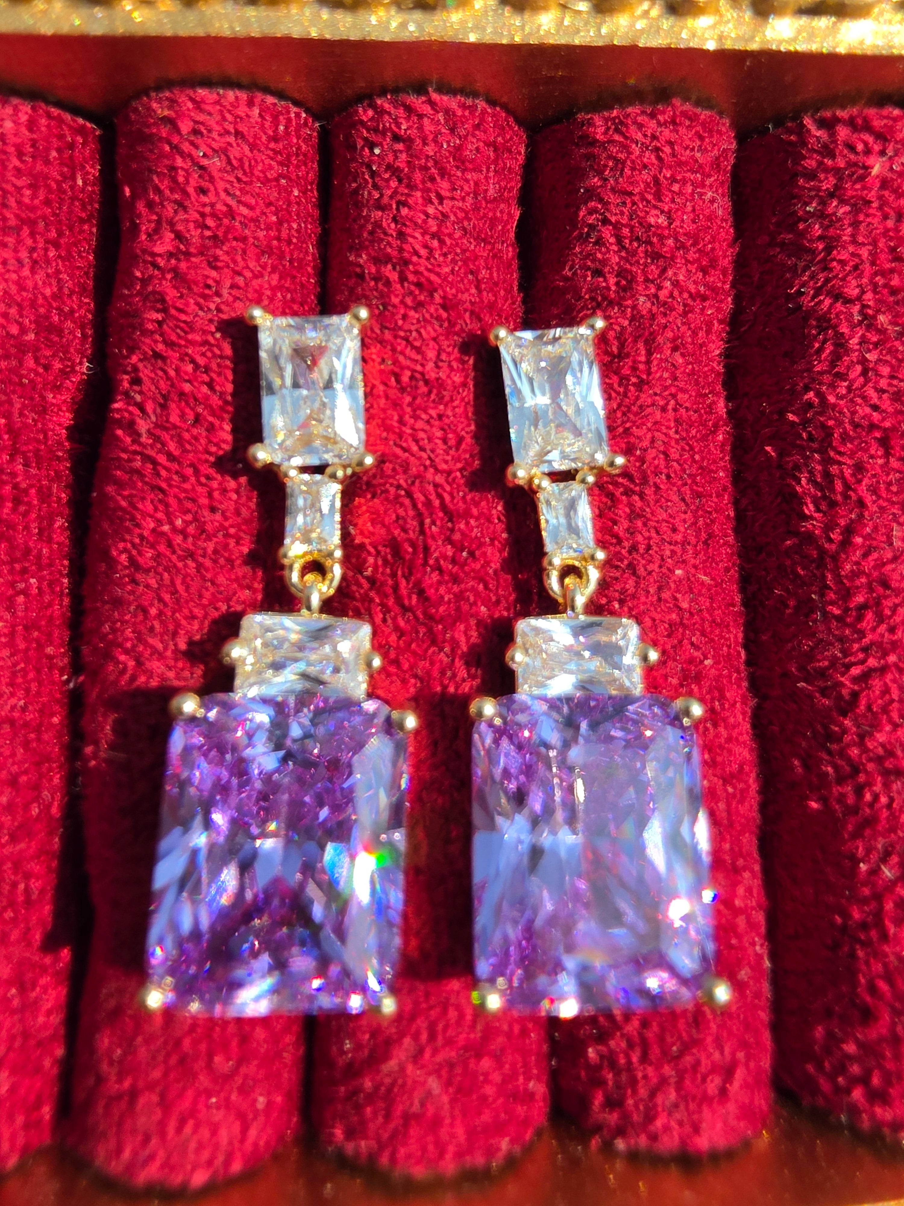 Purple diamond